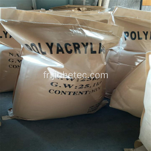 Polyacrylamide de poudre blanche pour le champ pétrolifère et le forage
